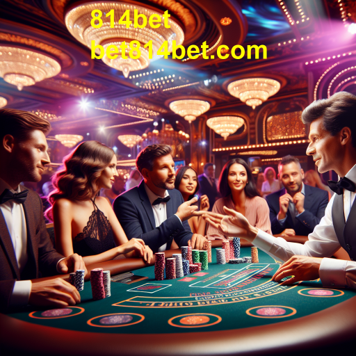 Experiência Imersiva do Cassino Ao Vivo na 814bet